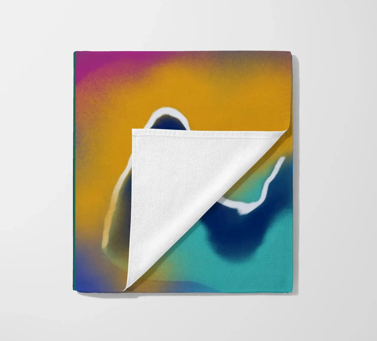 Treble pairing beach towel by Little Dean