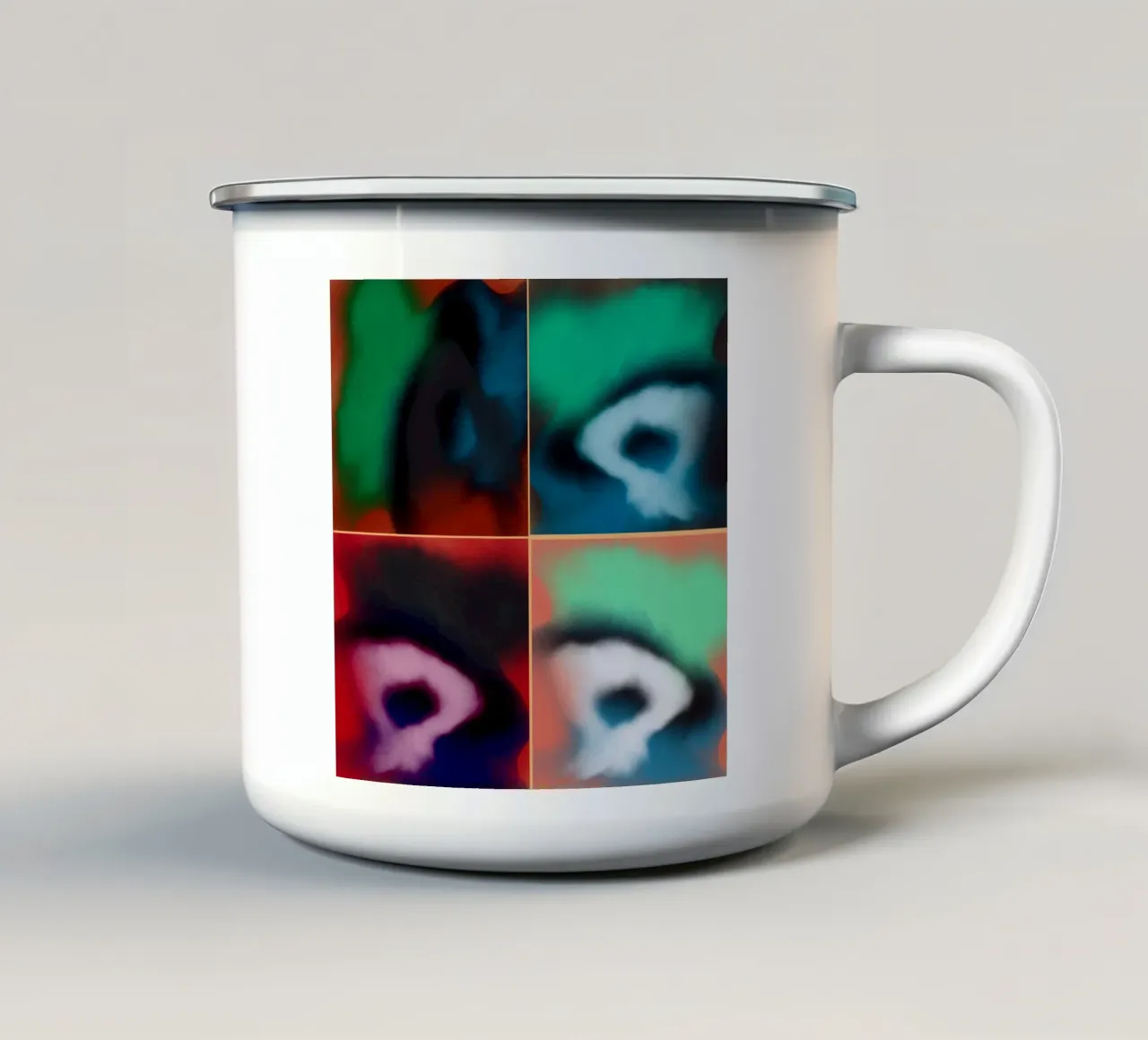 Treble pairing 02 enamel mug by Little Dean