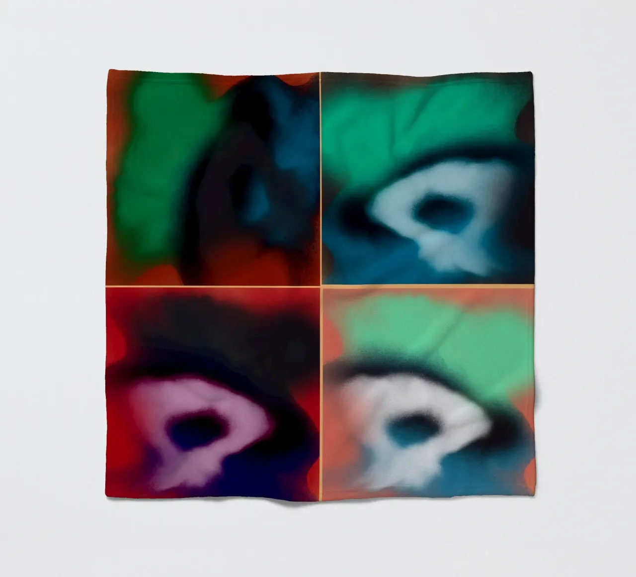 Treble pairing 02 fleece blanket by Little Dean