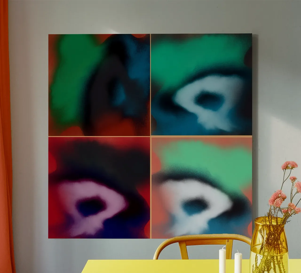 Treble pairing 02 canvas by Little Dean