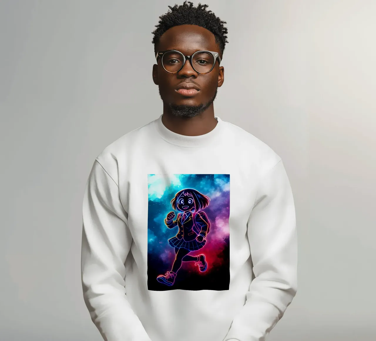 Soul Of my hero academia Uraraka Ochako Sweatshirt von DGSoulheroes