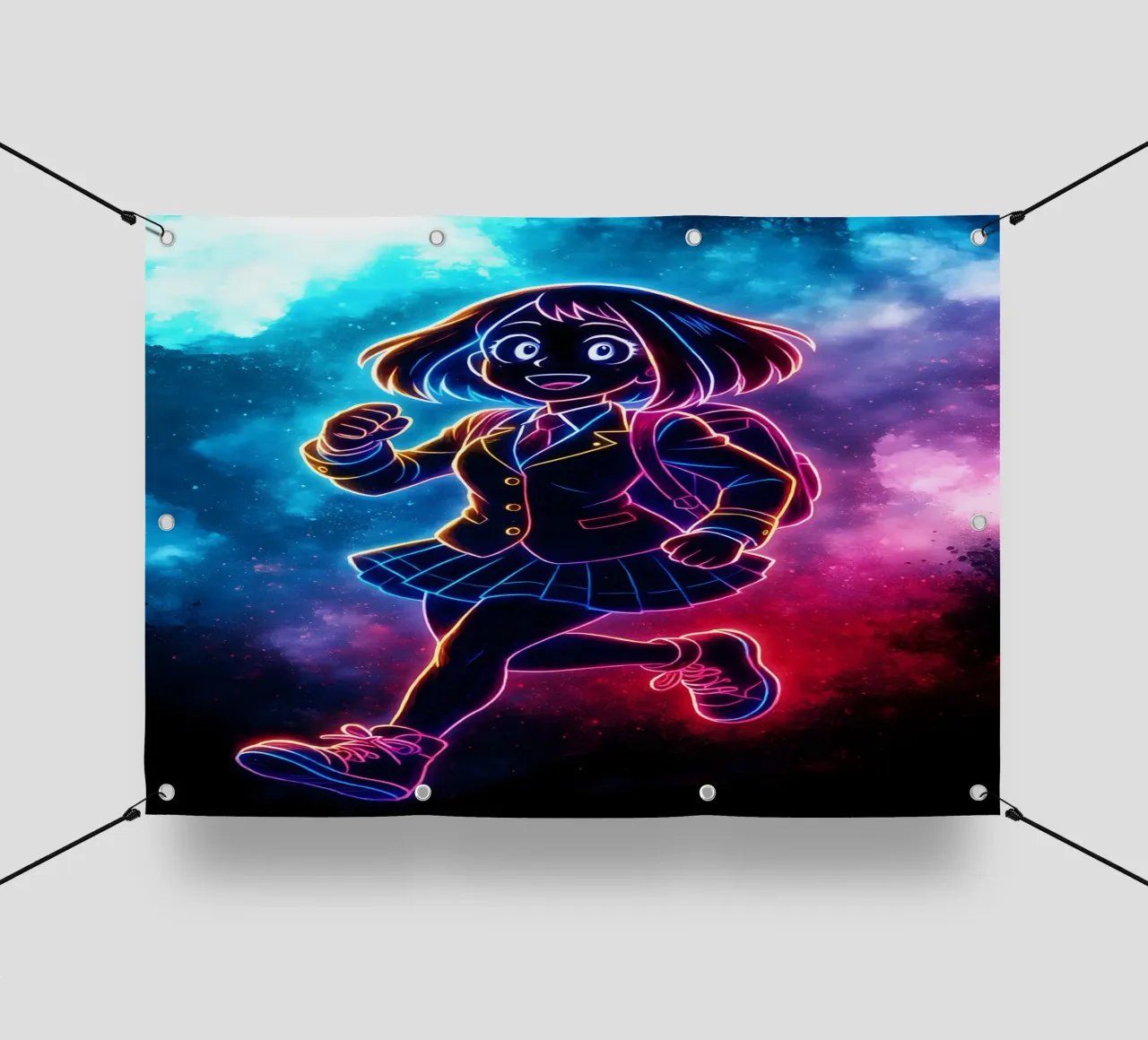 Soul Of my hero academia Uraraka Ochako telo in pvc da DGSoulheroes
