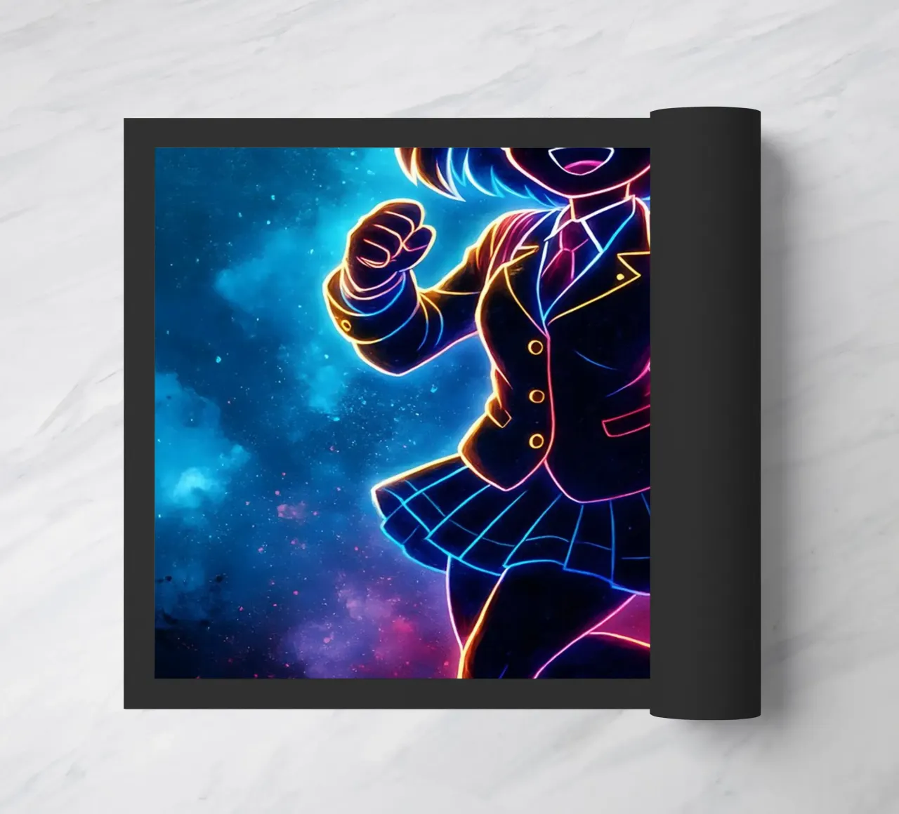 Soul Of my hero academia Uraraka Ochako doormat by DGSoulheroes