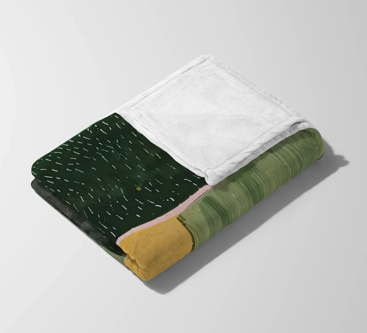 Fields of Color fleece blanket by DaarbyN
