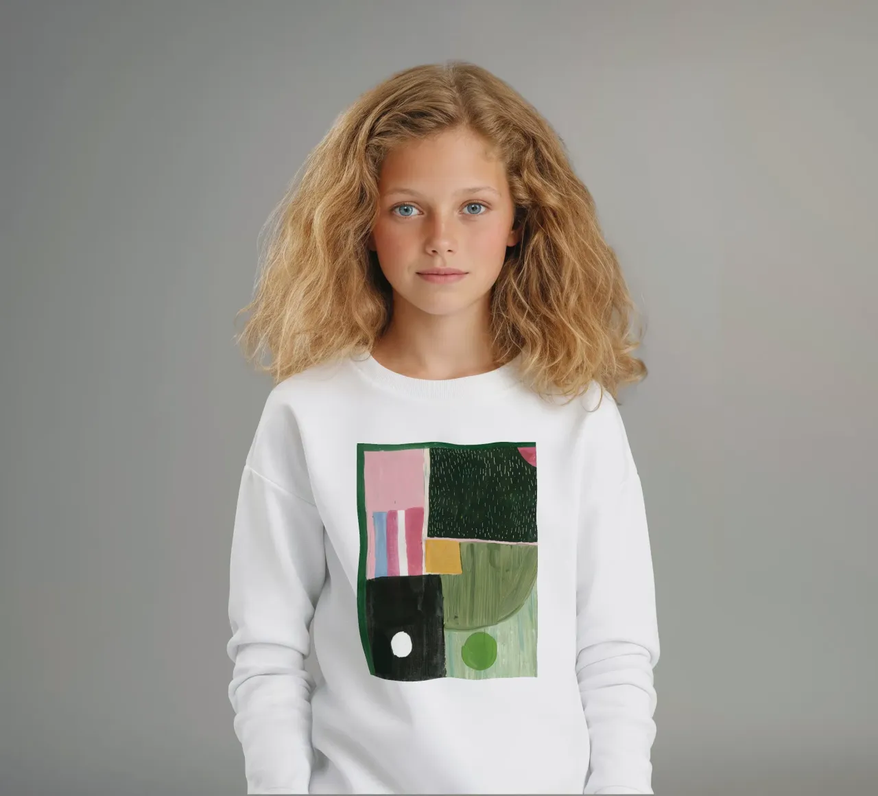 Campi di colore felpa bambino da DaarbyN