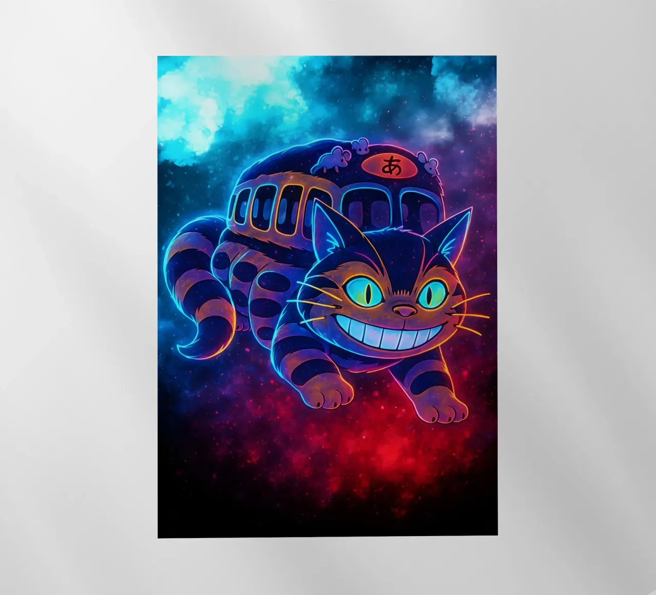 Soul Of my neighbor totoro Catbus pellicola backlit da DGSoulheroes