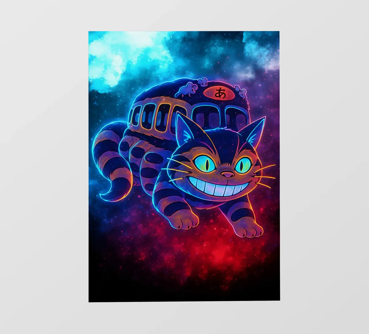 Soul Of my neighbor totoro Catbus pellicola backlit da DGSoulheroes