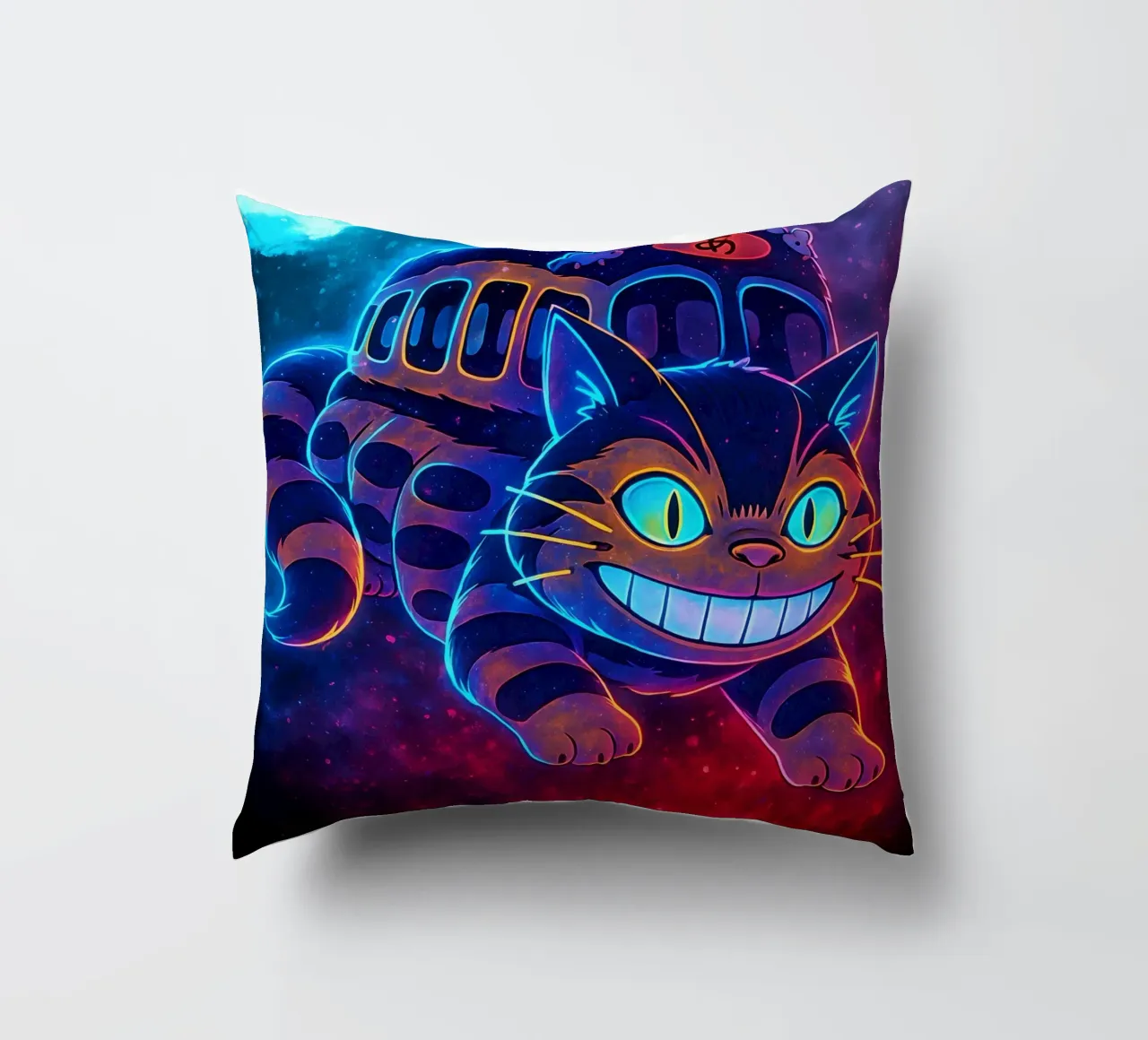 Soul Of my neighbor totoro Catbus cuscino da DGSoulheroes