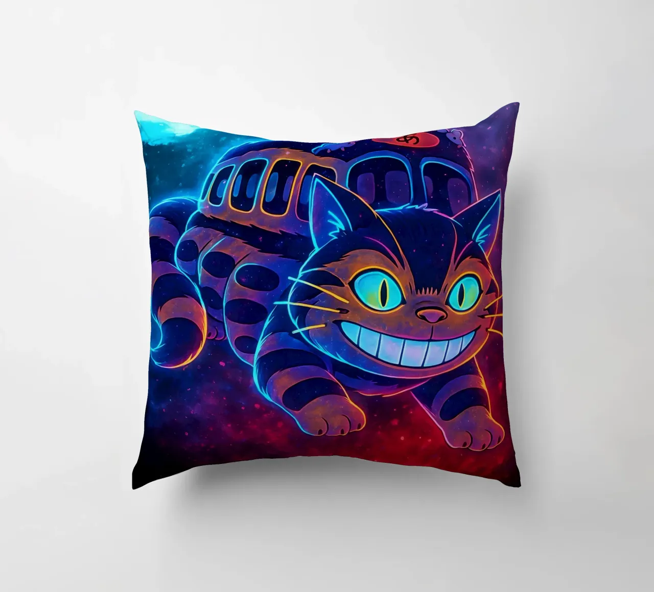 Soul Of my neighbor totoro Catbus cuscino da DGSoulheroes