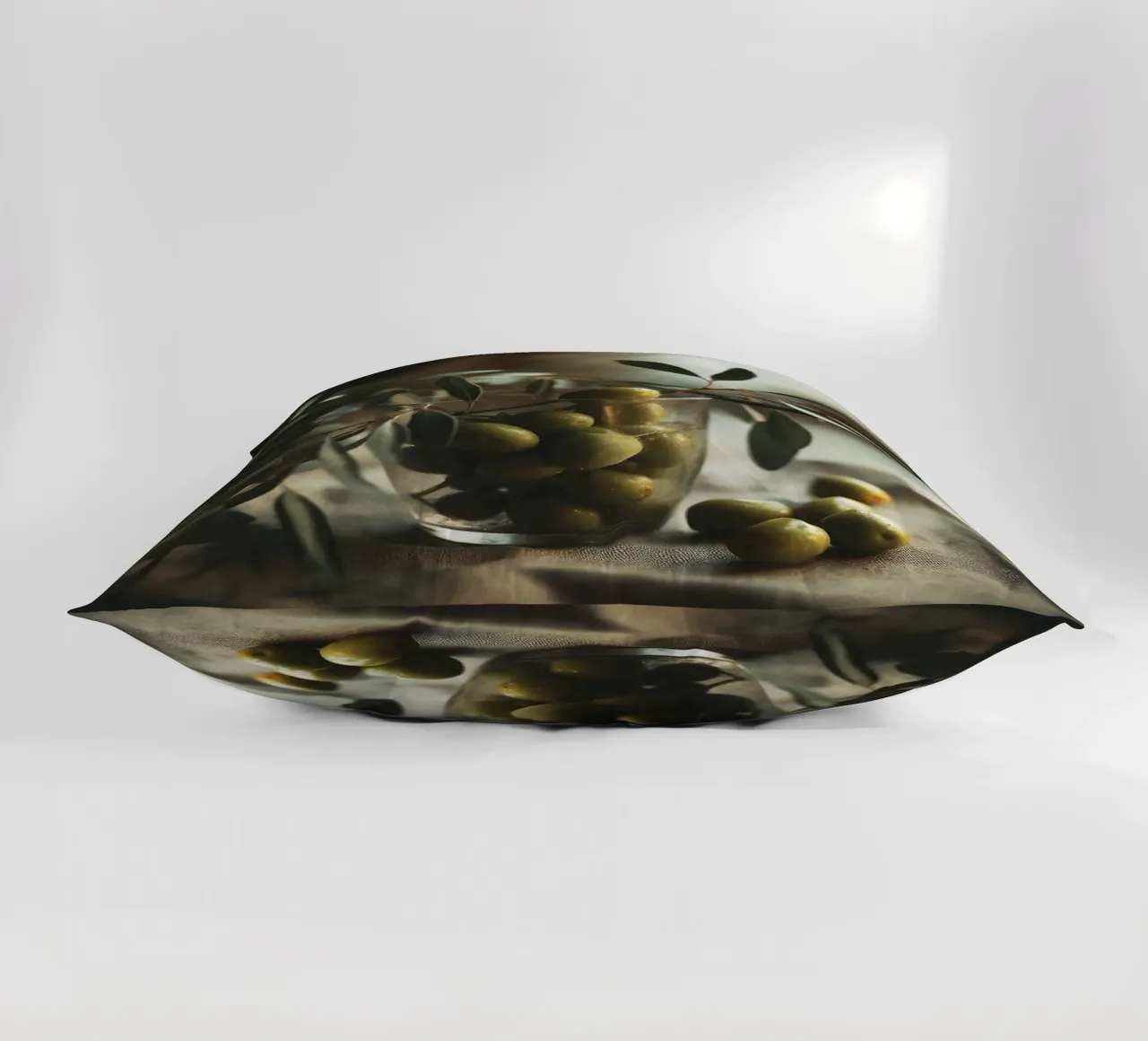Olive Still Life No 1 cuscino da treechild