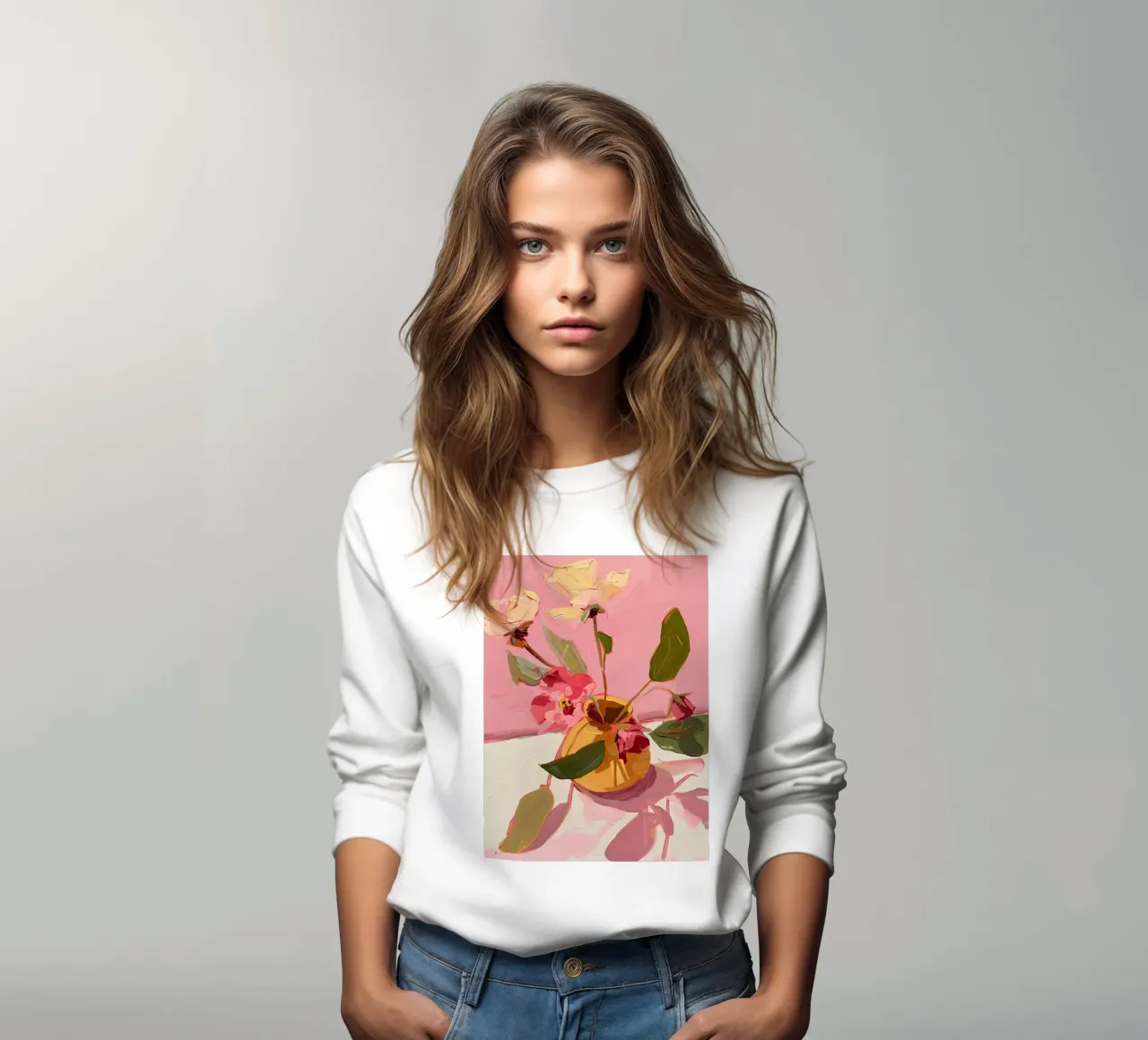 Blush e Bloom felpa da DaarbyN
