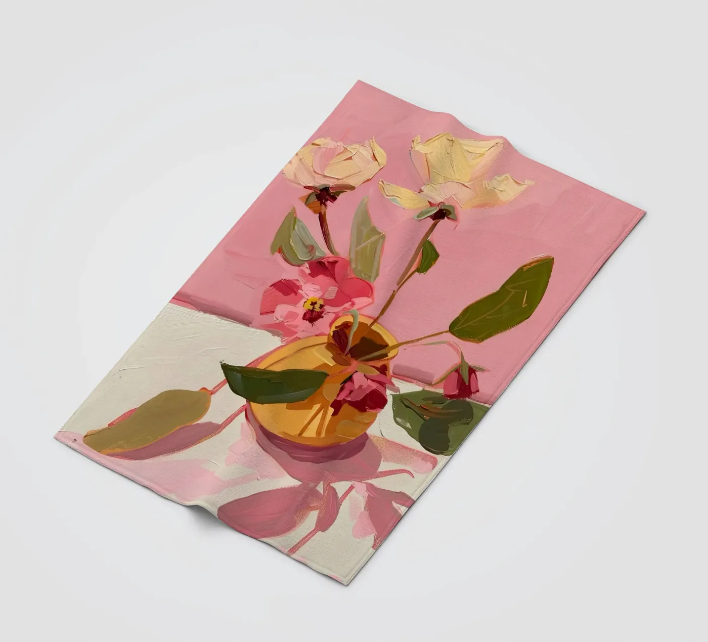 Blush e Bloom coperta in pile da DaarbyN