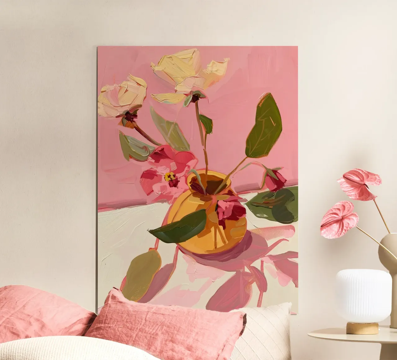 Blush e Bloom poster con telaio in plastica da DaarbyN