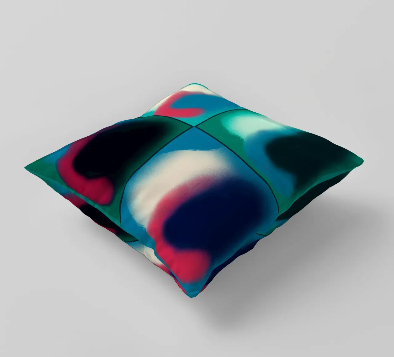 Treble pairing 03 decorative cushion by Little Dean