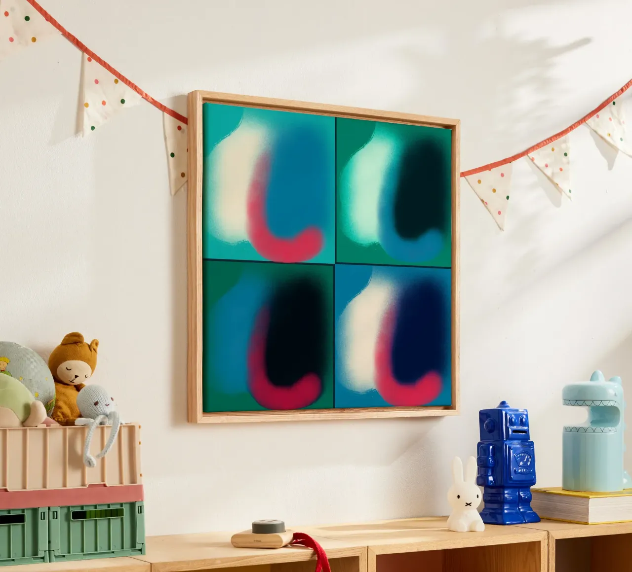 Treble pairing 03 canvas by Little Dean