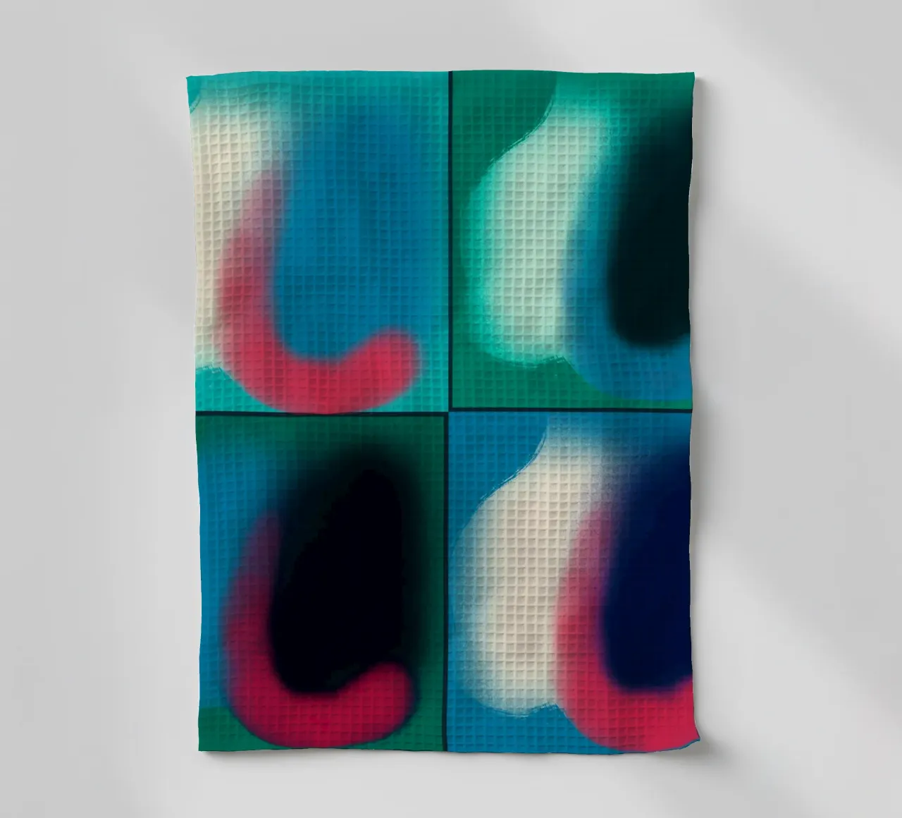 Treble pairing 03 tea towel by Little Dean