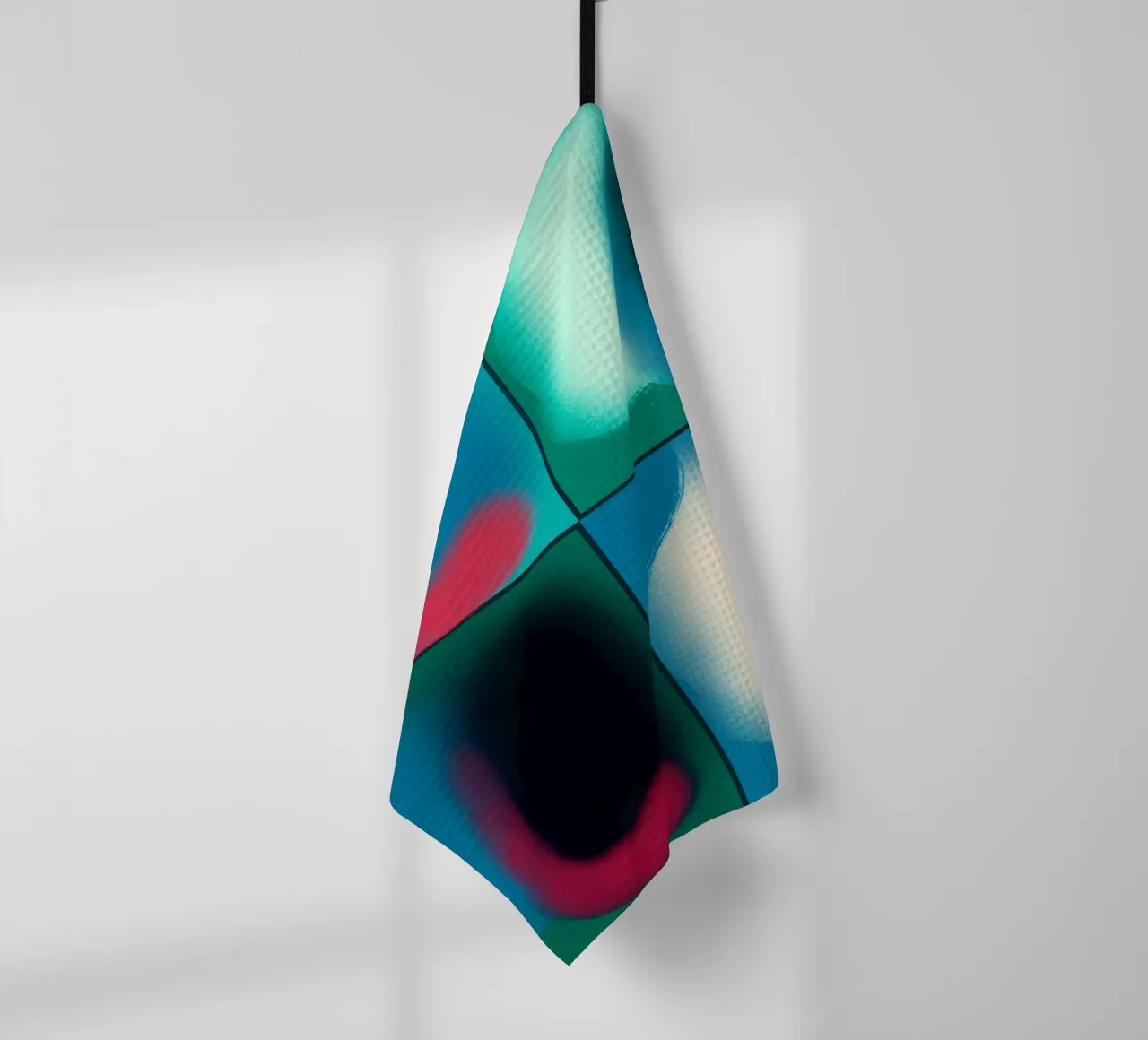 Treble pairing 03 tea towel by Little Dean