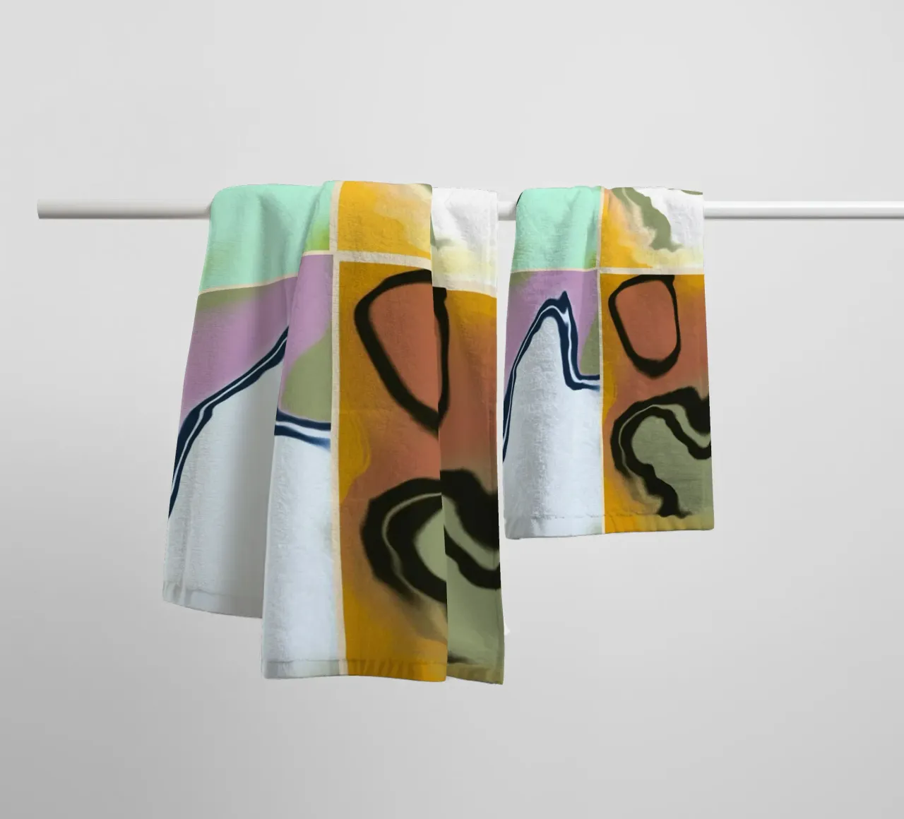 Treble pairing 04 towel by Little Dean