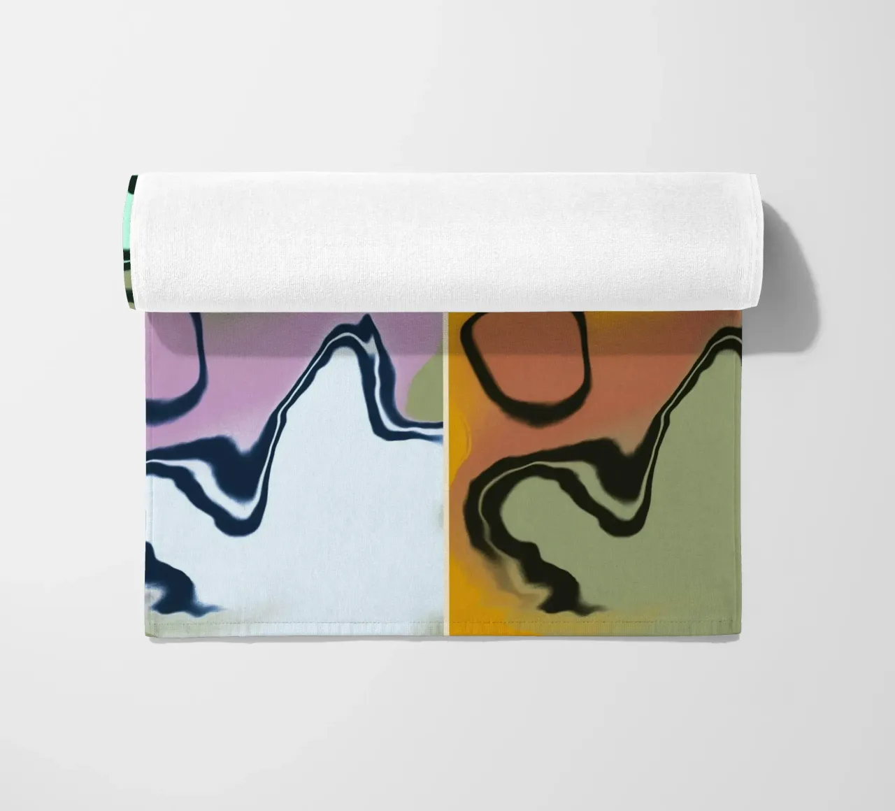 Treble pairing 04 beach towel by Little Dean