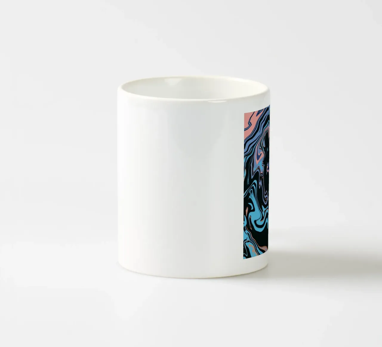 Flusso di marmo 06 tazza in ceramica da Little Dean