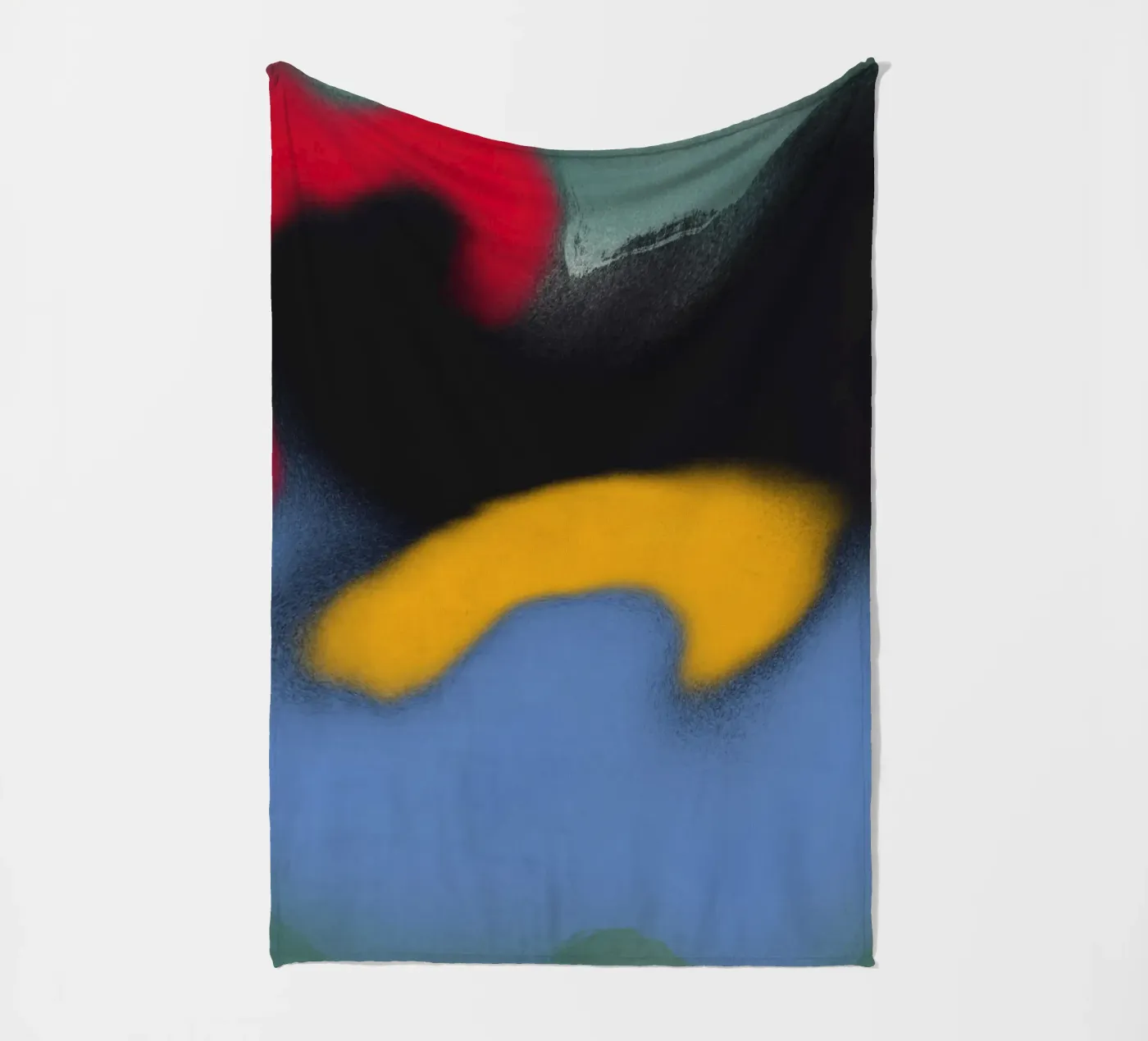 Fluidity 02 fleece blanket by Little Dean