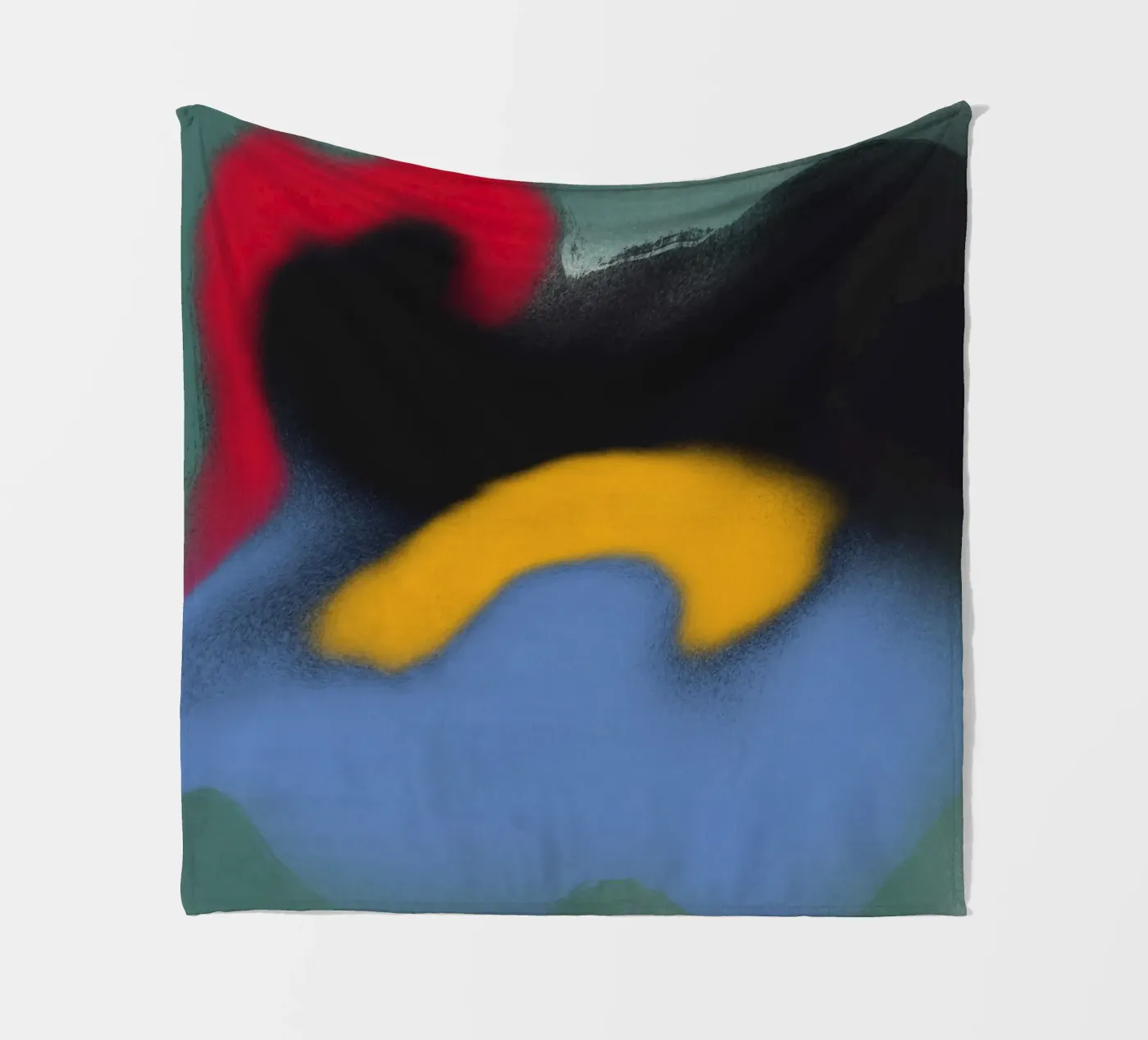Fluidity 02 fleece blanket by Little Dean