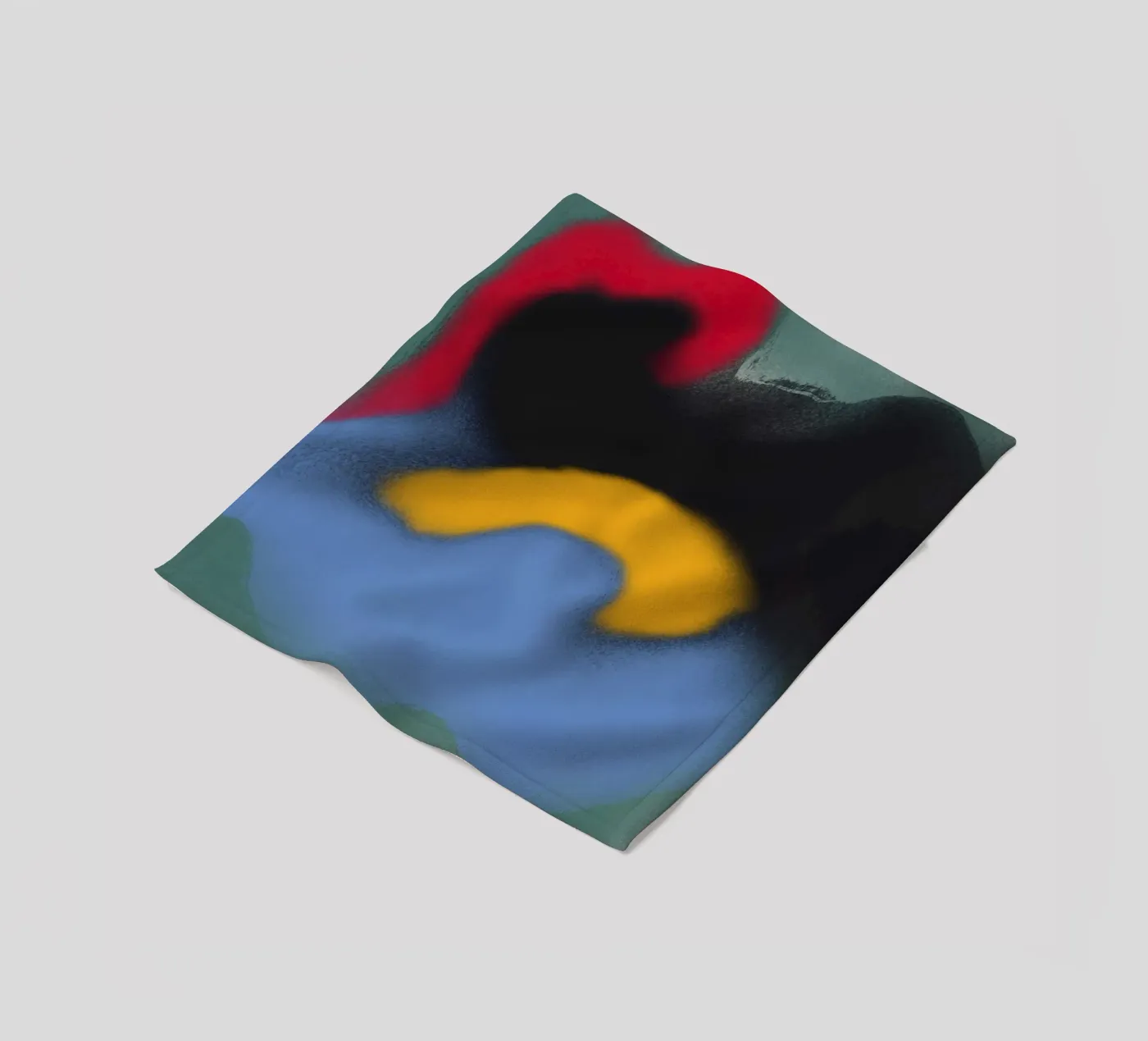 Fluidity 02 fleece blanket by Little Dean