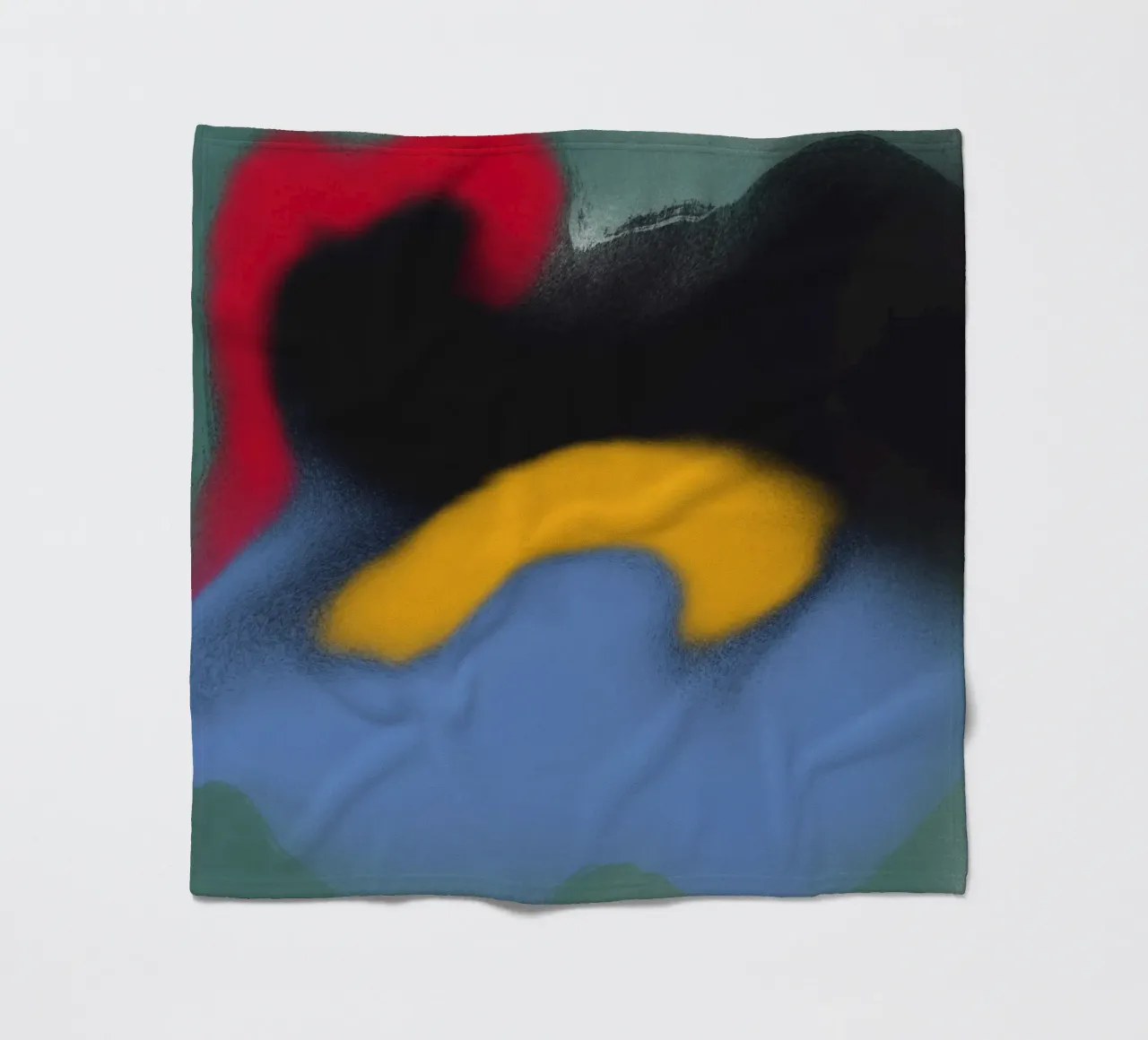 Fluïditeit 02 fleecedeken van Little Dean