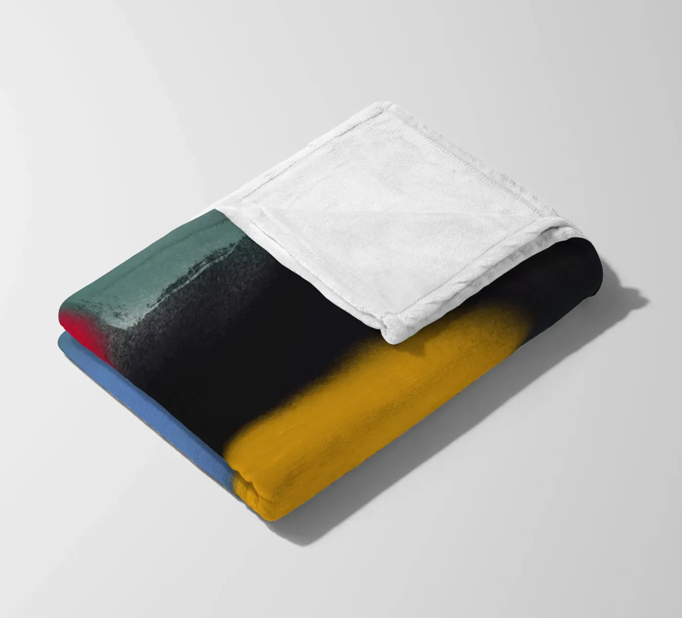 Fluidity 02 fleece blanket by Little Dean