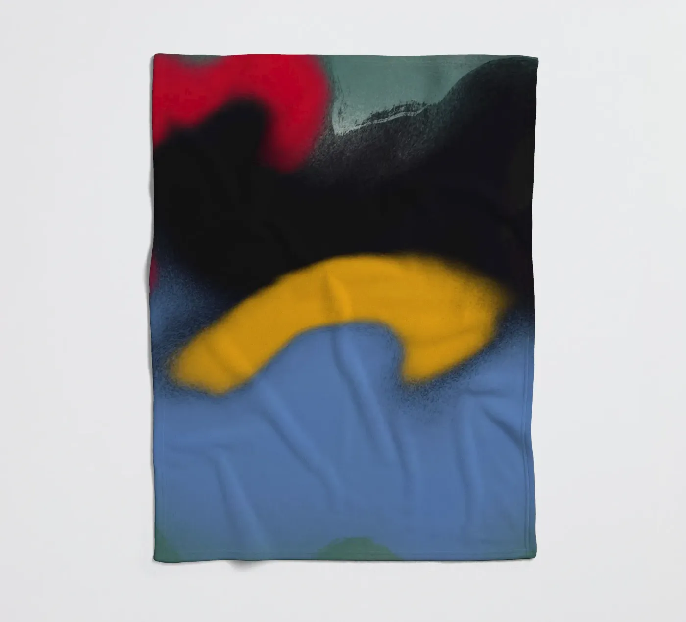Fluidity 02 fleece blanket by Little Dean