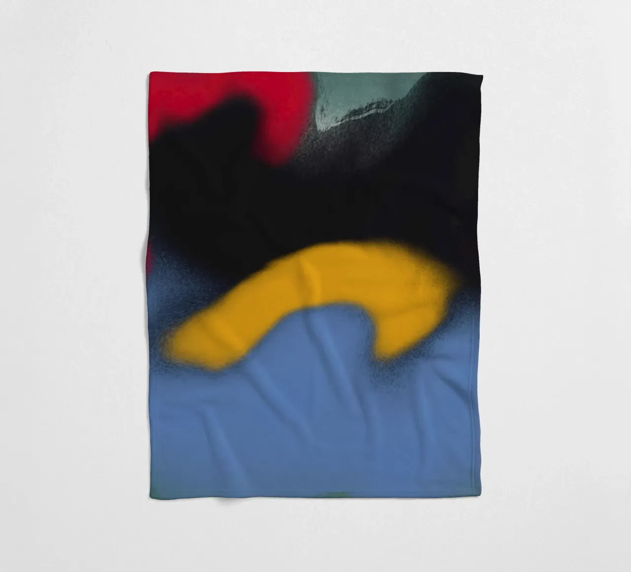 Fluïditeit 02 fleecedeken van Little Dean