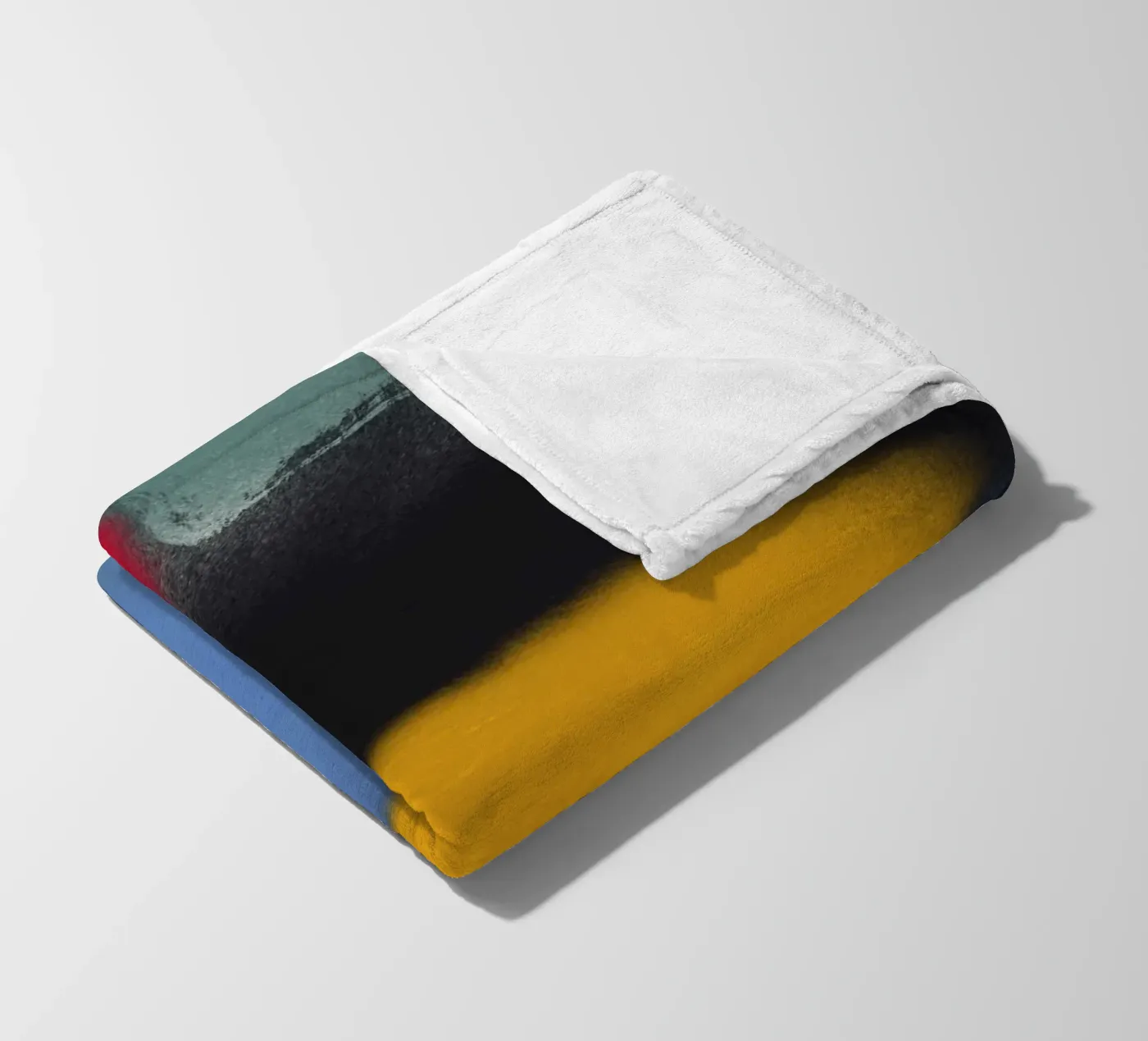 Fluidity 02 fleece blanket by Little Dean