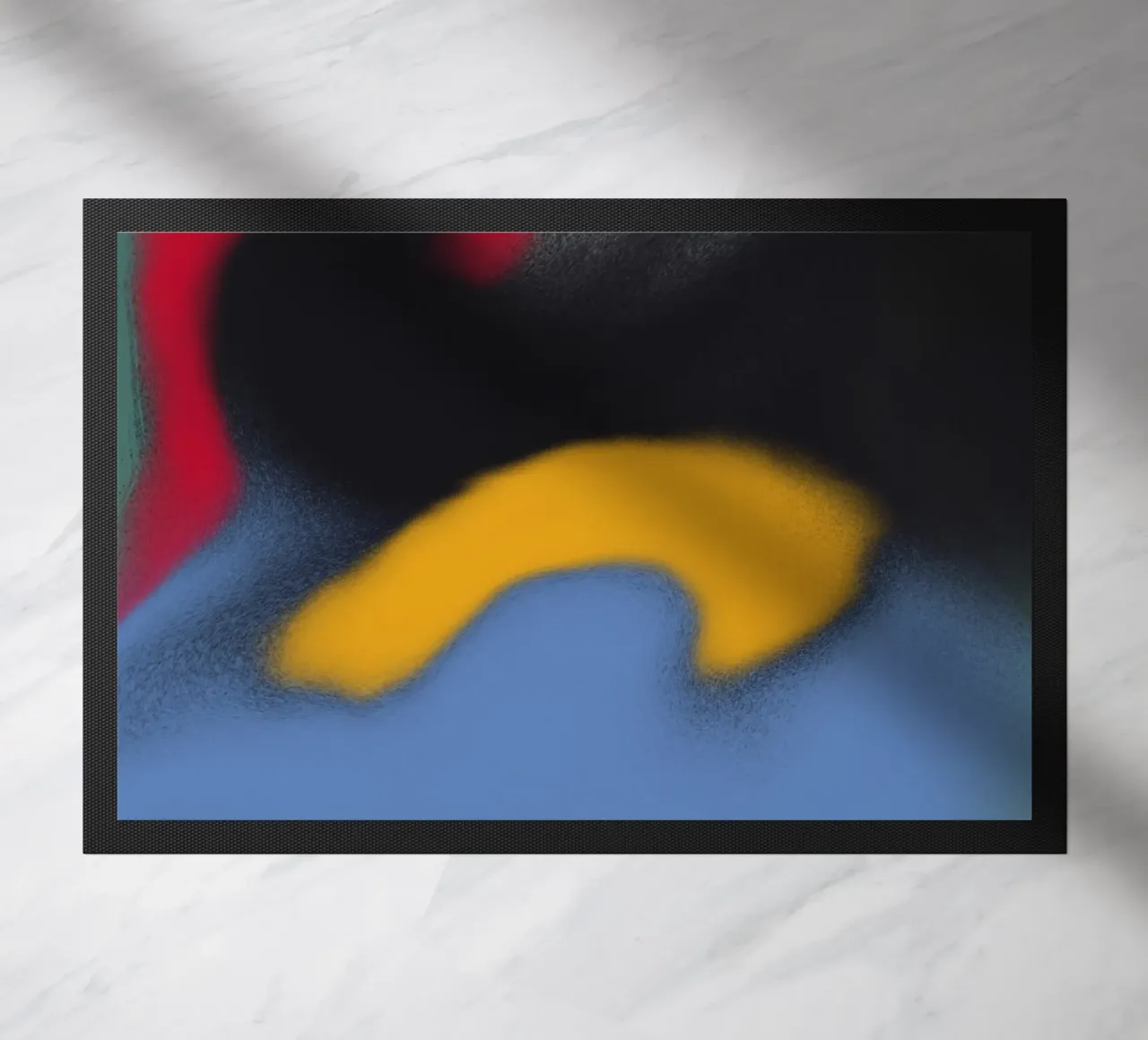 Fluidity 02 doormat by Little Dean