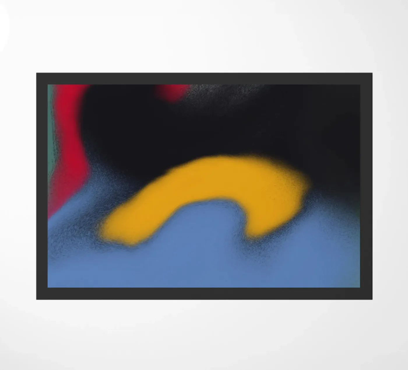 Fluidity 02 doormat by Little Dean