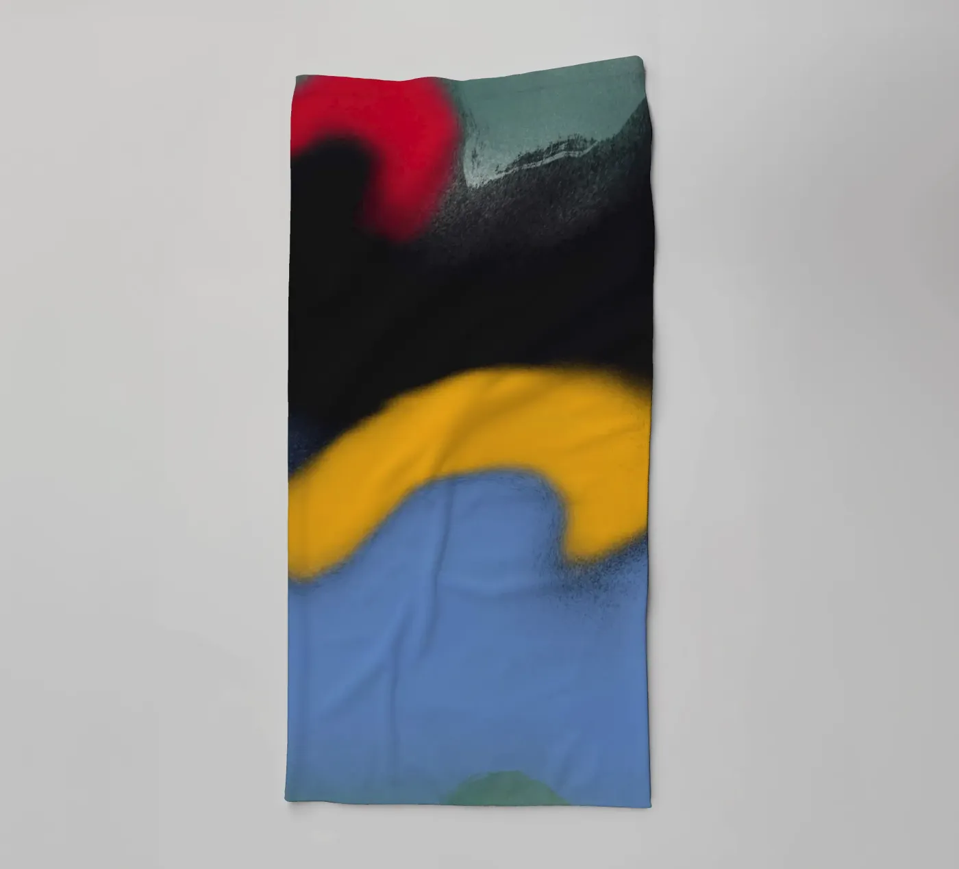 Fluidity 02 towel by Little Dean