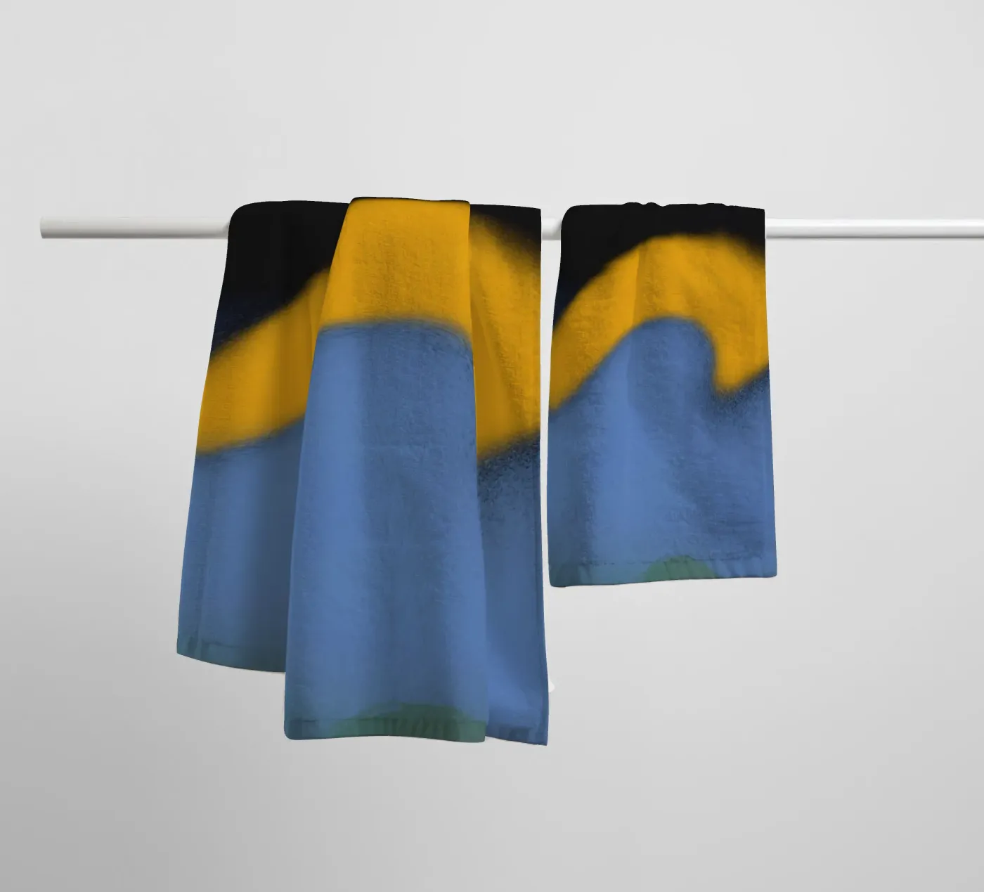 Fluidity 02 towel by Little Dean