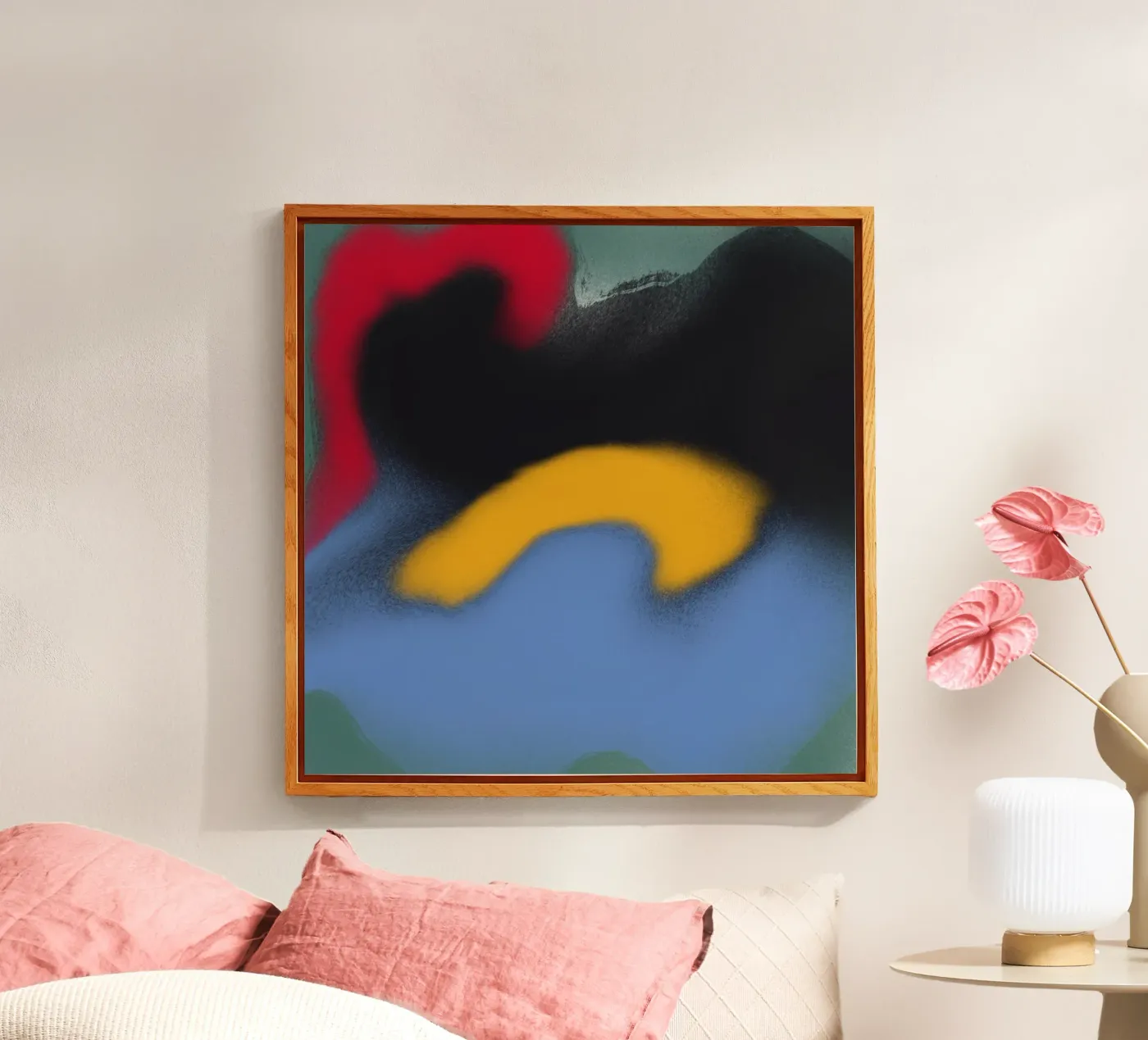 Fluidity 02 acryl van Little Dean