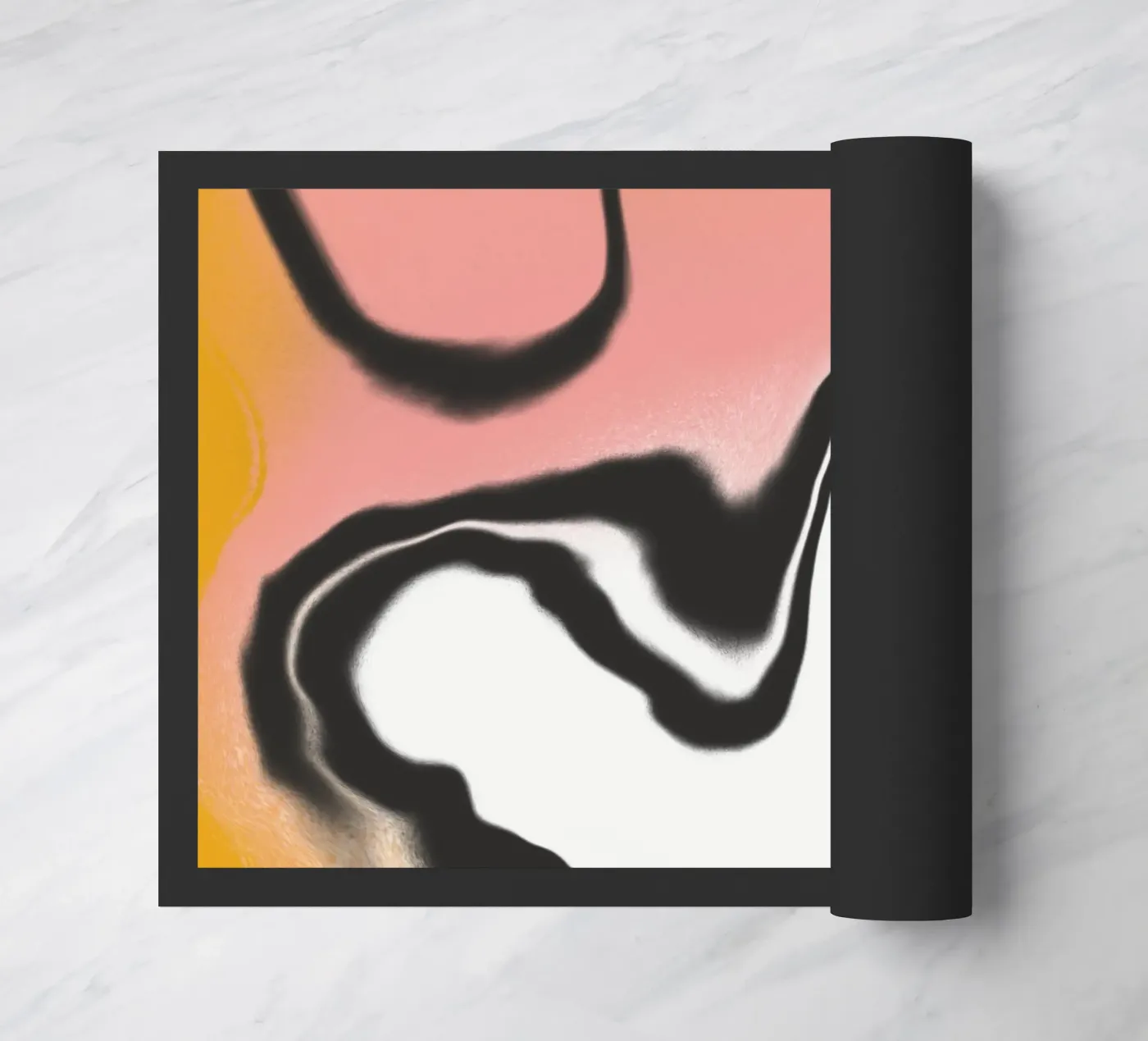 Fluidity 03 doormat by Little Dean