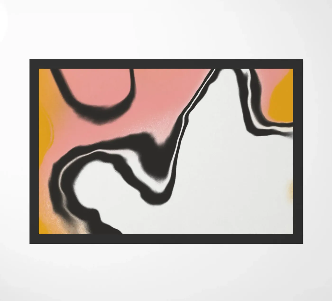 Fluidity 03 doormat by Little Dean