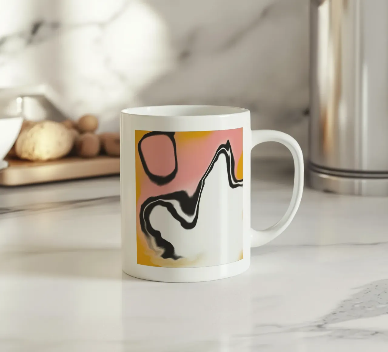 Fluidità 03 tazza in ceramica da Little Dean