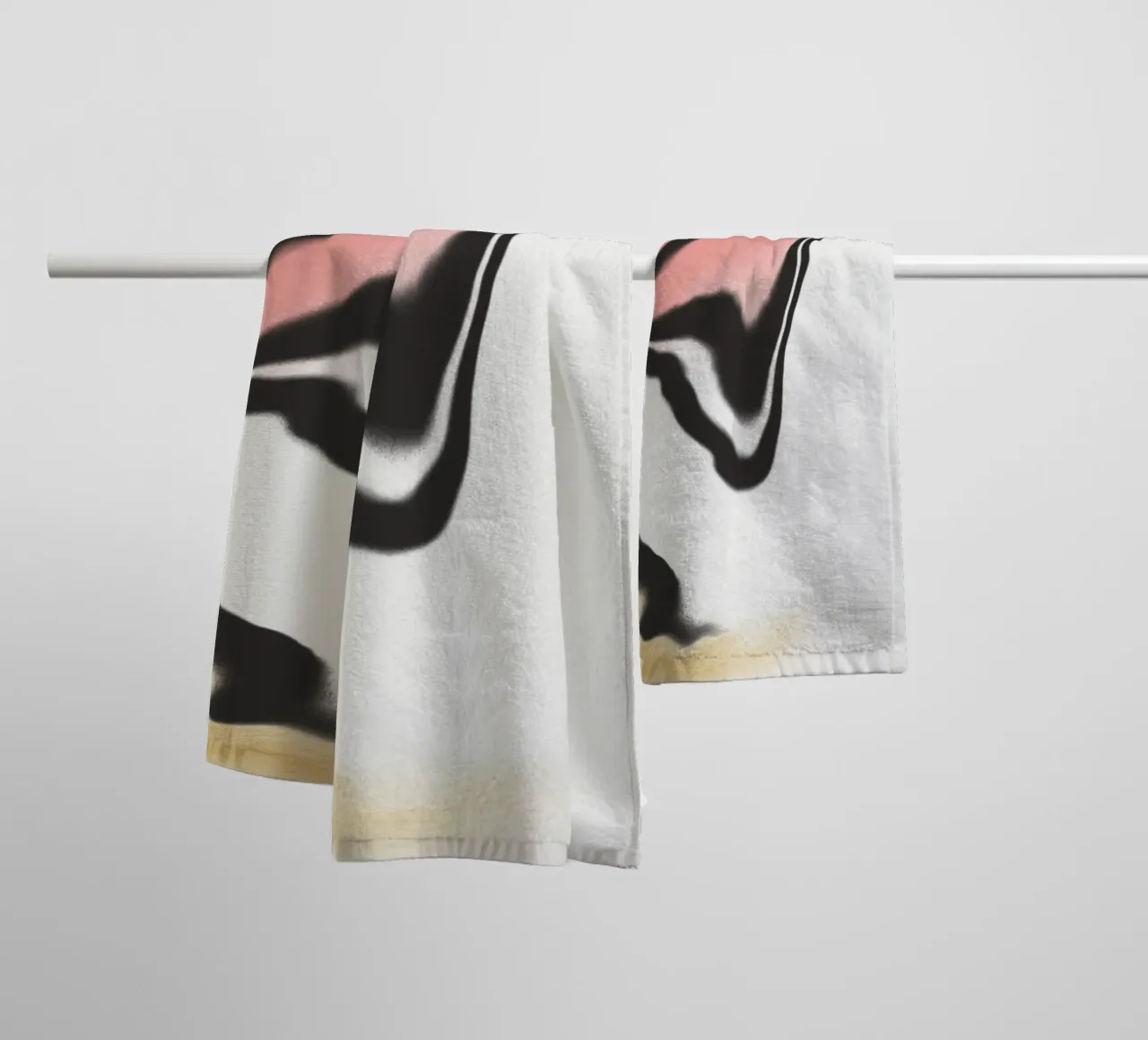 Fluidity 03 towel by Little Dean