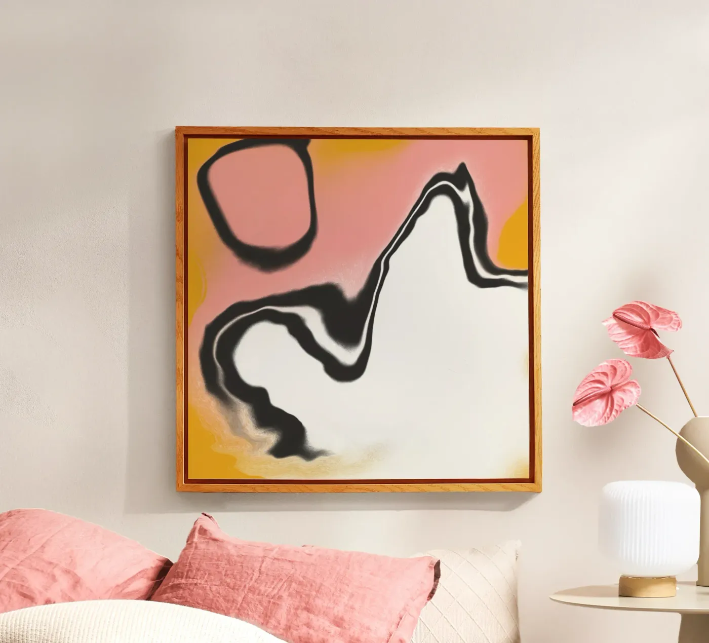 Fluidity 03 Acryl-Glas von Little Dean