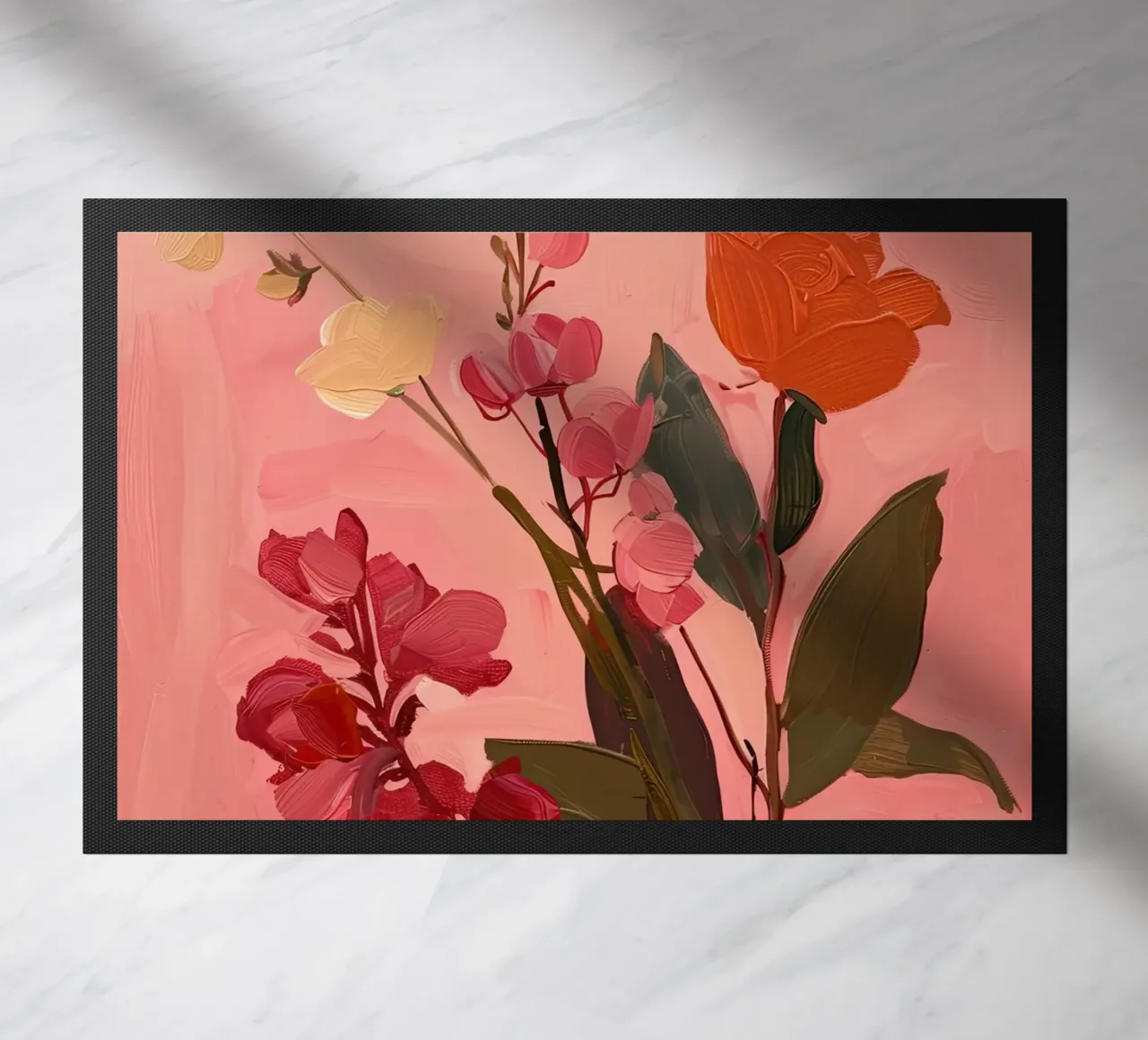 Morbidi fiori del mattino zerbino da DaarbyN