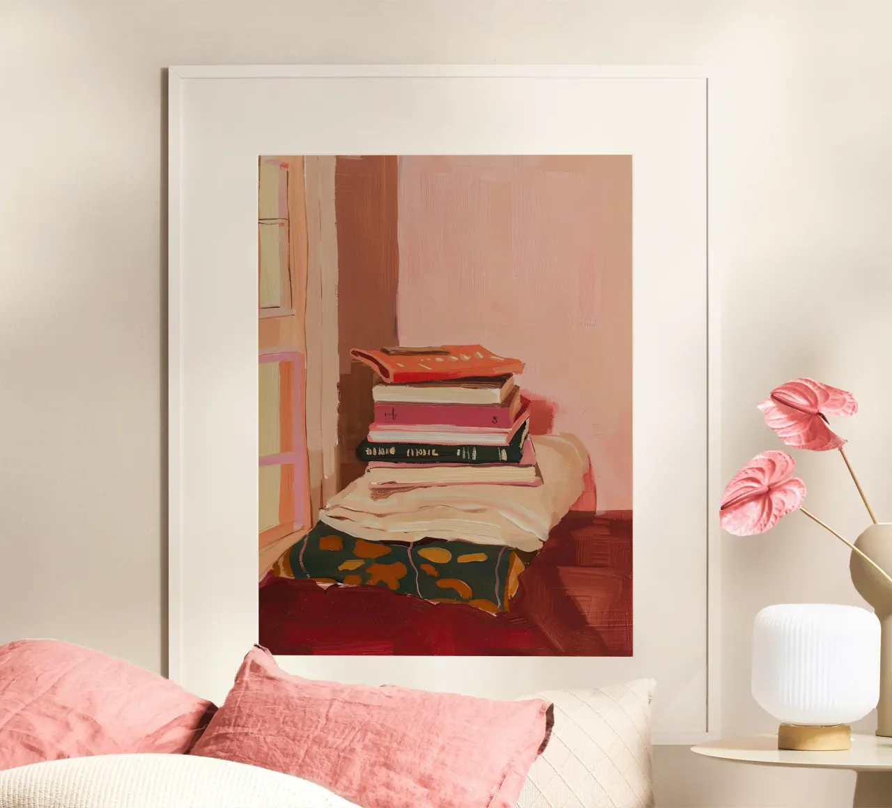 Dove riposano i libri poster con telaio in plastica da DaarbyN