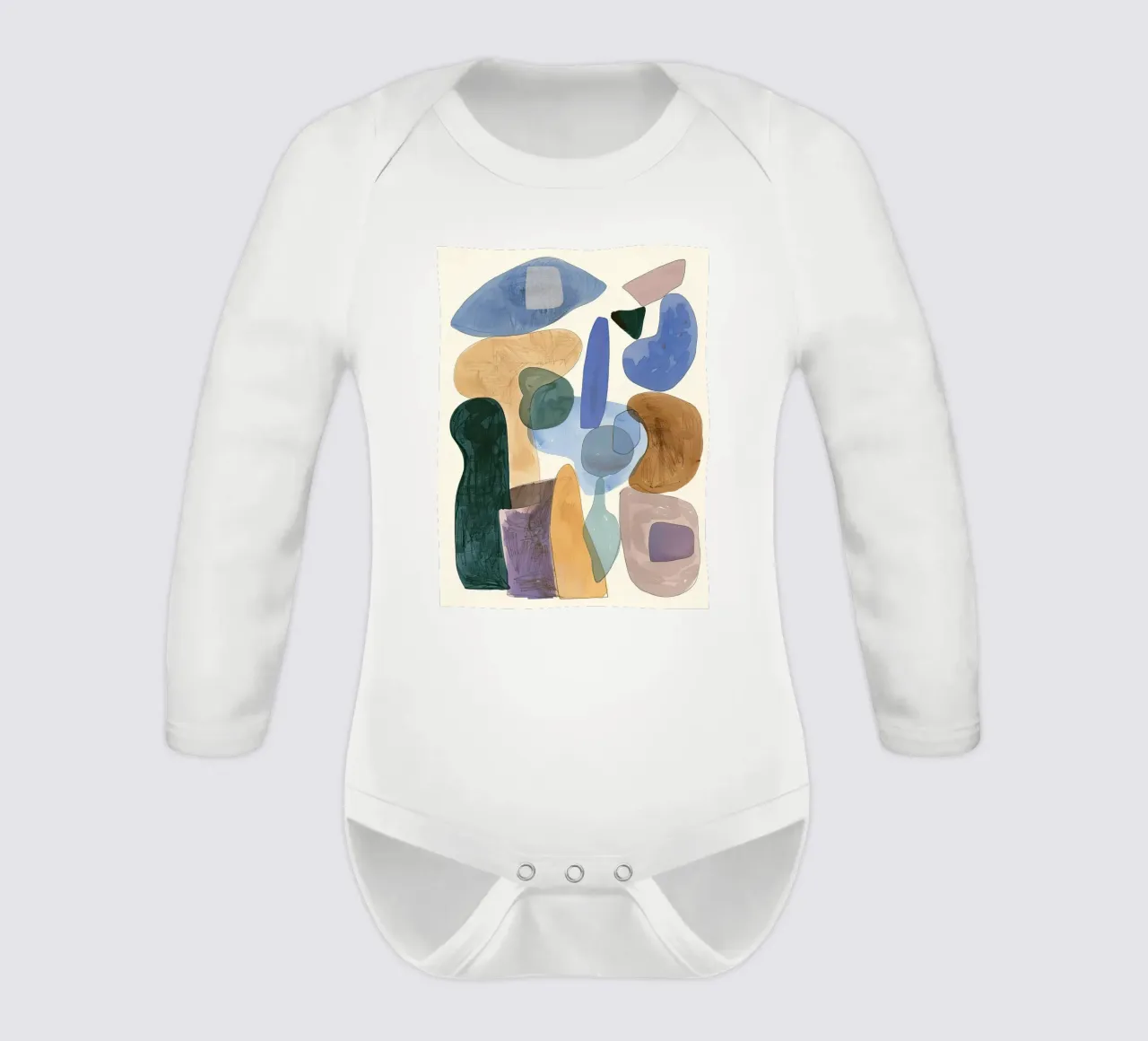 Forme in equilibrio body neonato maniche lunghe da DaarbyN