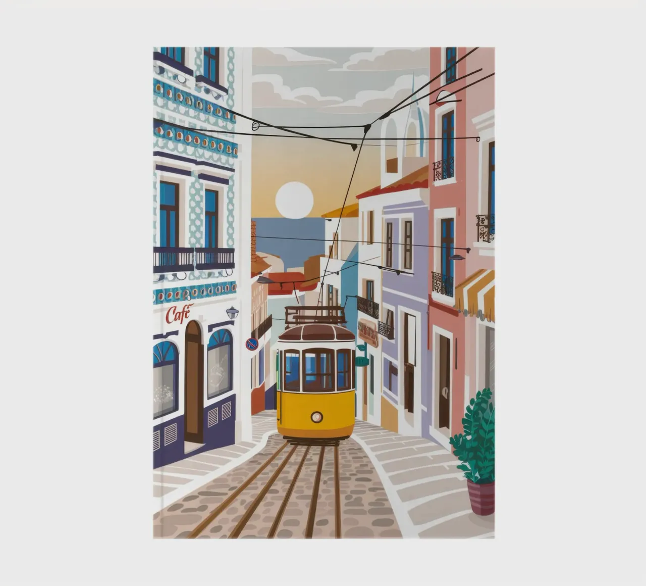 Viaggio in tram a Lisbona diario da Obs Canvas