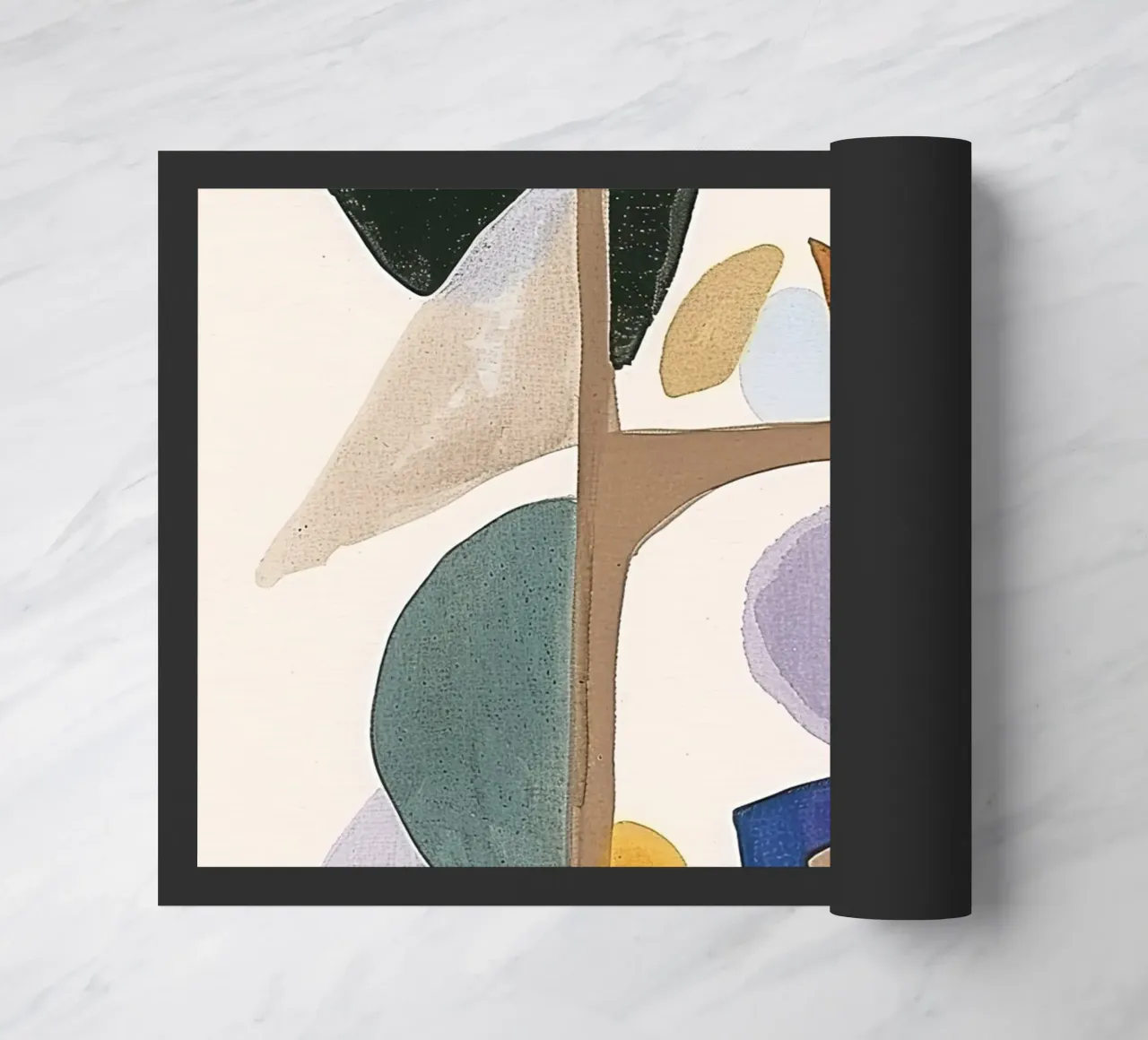 Silent Structure doormat by DaarbyN