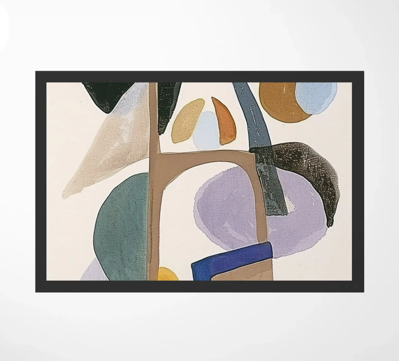 Silent Structure doormat by DaarbyN