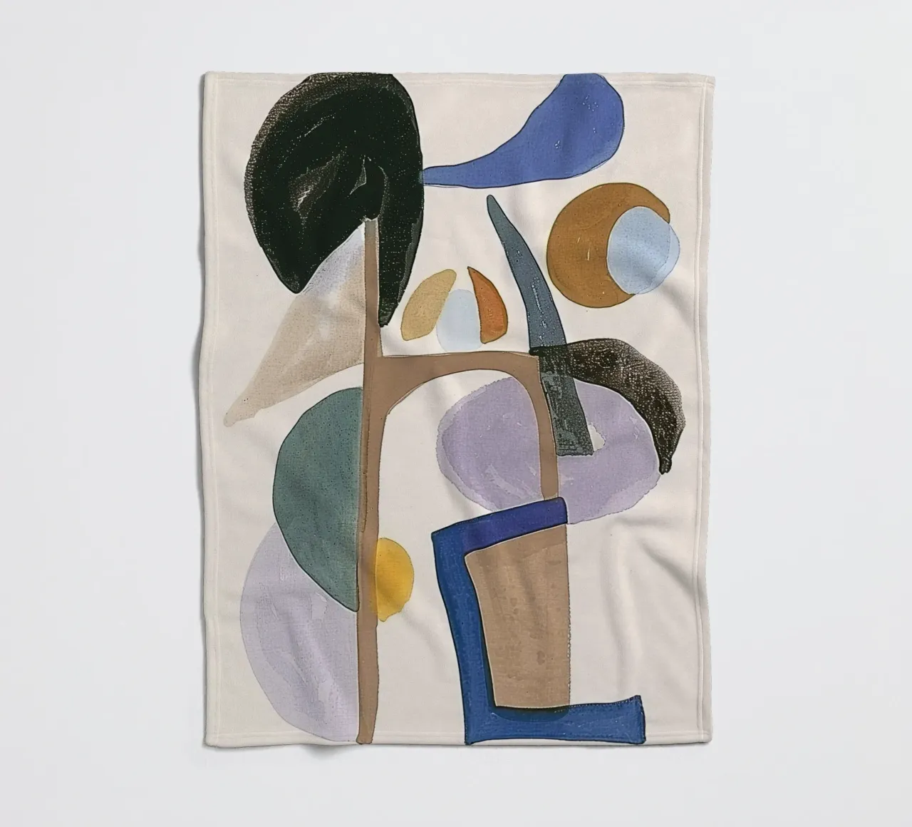 Silent Structure Fleecedecke von DaarbyN