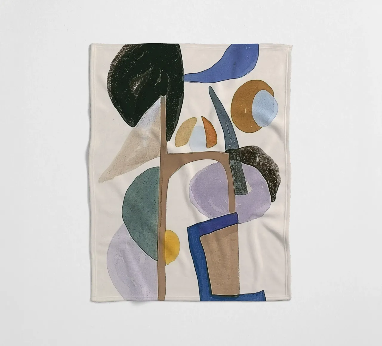 Silent Structure Fleecedecke von DaarbyN